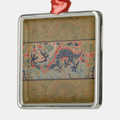 Chinees drakensymbool Antiek Aziatisch Metalen Ornament (Links)