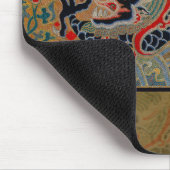 Chinees drakensymbool Antiek Aziatisch Muismat (Hoek)