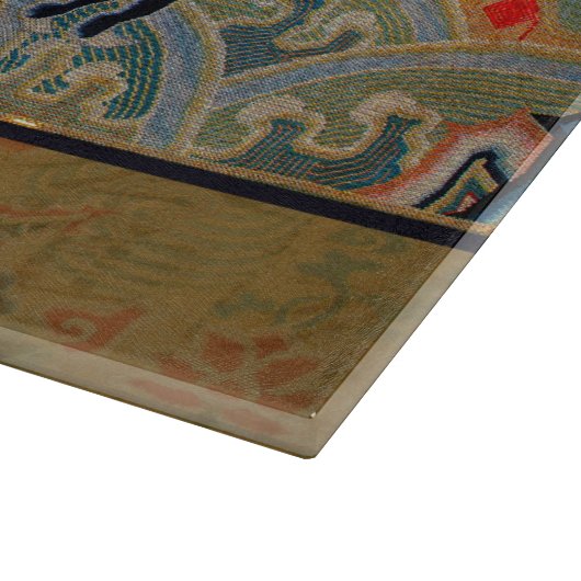 Chinees drakensymbool Antiek Aziatisch Snijplank (Hoek)