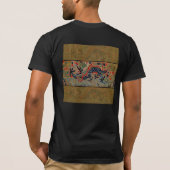 Chinees drakensymbool Antiek Aziatisch T-shirt (Achterkant)