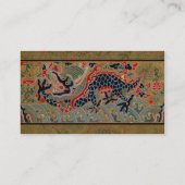 Chinees drakensymbool Antiek Aziatisch Visitekaartje (Achterkant)