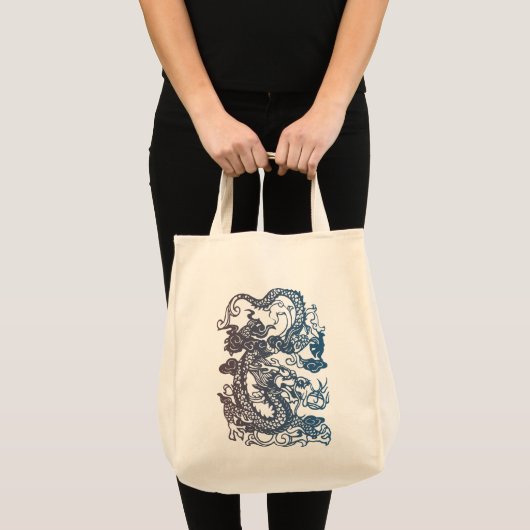 Chinees drakenTas Tote Bag (Voorkant (product))