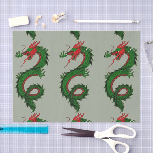 Chinees drakenweefselpapier tissuepapier (Craft)