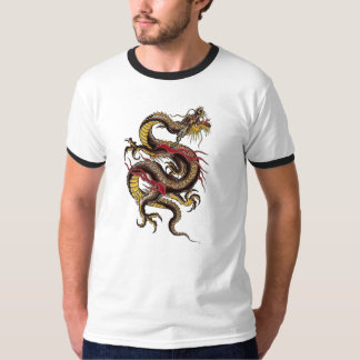 Chinees-drakenzwart T-shirt