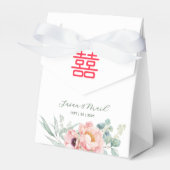 Chinees dubbelgeluk Weddenschap Bedankt Bedankdoosjes (Voorkant Zijde)