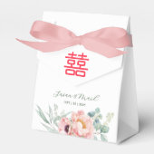 Chinees dubbelgeluk Weddenschap Bedankt Bedankdoosjes (Voorkant Zijde)