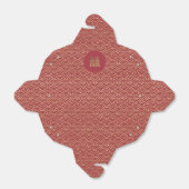 Chinees Dubbelgeluk Weddenschap Gold Donk Red Bedankdoosjes (Uitgevouwen)