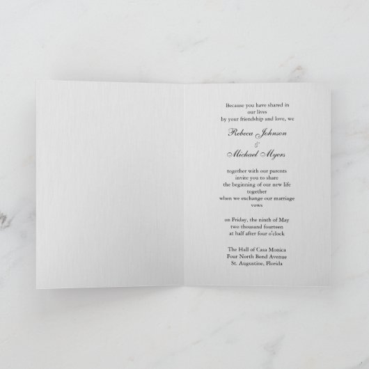 Chinees dubbelgelukshuwelijk nodigt (Binnen)