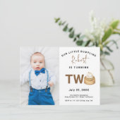 Chinees dumpling verjaardagsfeestje kaart (Staand voorkant)