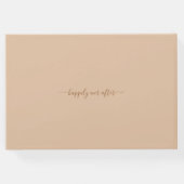 Chinees elastisch dubbeldekshuwelijk gastenboek (Achterkant)