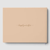 Chinees elastisch dubbeldekshuwelijk gastenboek (Achterkant)