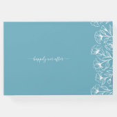 Chinees elastisch dubbeldekshuwelijk gastenboek (Achterkant)