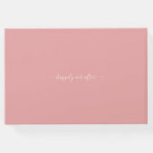 Chinees elastisch dubbeldekshuwelijk gastenboek (Achterkant)