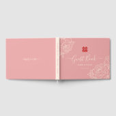 Chinees elastisch dubbeldekshuwelijk gastenboek (Volledig)