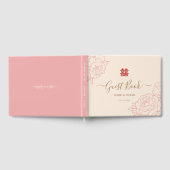 Chinees elastisch dubbeldekshuwelijk gastenboek (Volledig)