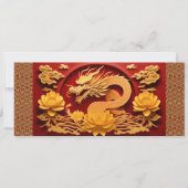 Chinees en Vietnamees Houten Draak Jaar 2024 LoFC (Voorkant)