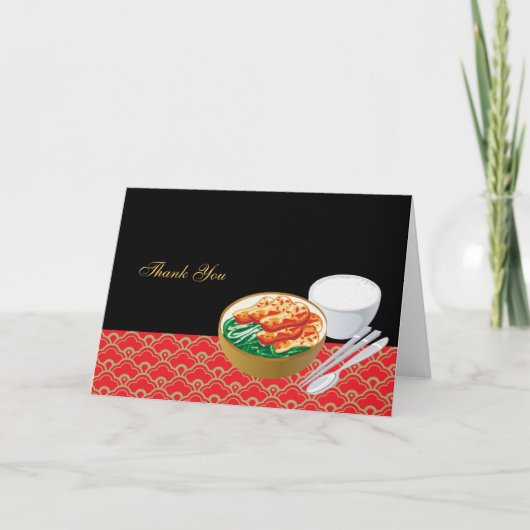 Chinees eten bedankt (Voorkant)