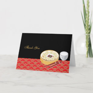 Chinees eten bedankt