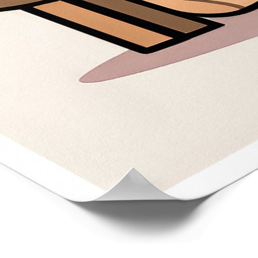 Chinees eten - Kunstdruk Poster (Hoek)