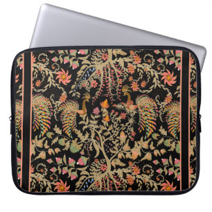 Chinees flauwekpatroon met mooie vogels laptop sleeve