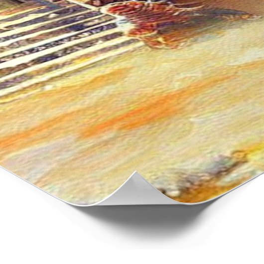 Chinees foo lion (11) poster (Hoek)