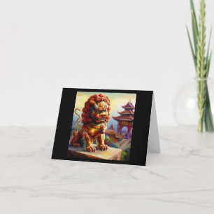 Chinees foo lion (13) kaart