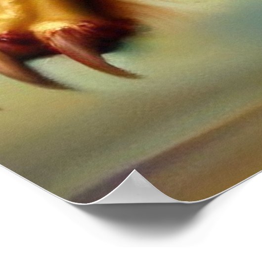 Chinees foo lion (14) poster (Hoek)