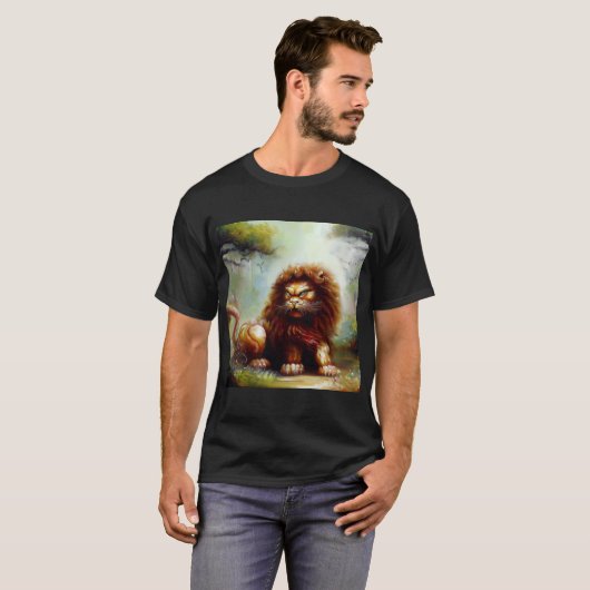 Chinees foo lion (15) t-shirt (Voorkant volledig)