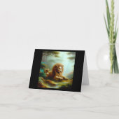 Chinees foo lion (17) kaart (Voorkant)