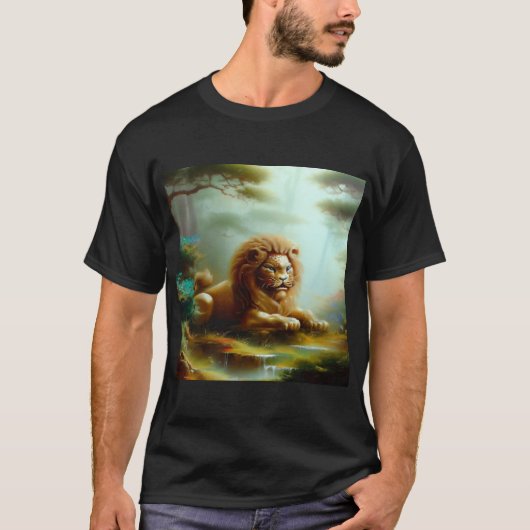 Chinees foo lion (17) t-shirt (Voorkant)