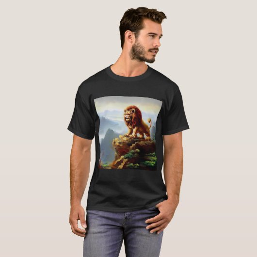 Chinees foo lion (1) t-shirt (Voorkant volledig)