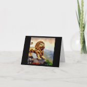 Chinees foo lion (20) kaart (Voorkant)