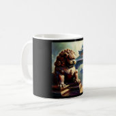 Chinees foo lion (22) koffiemok (Voorkant links)