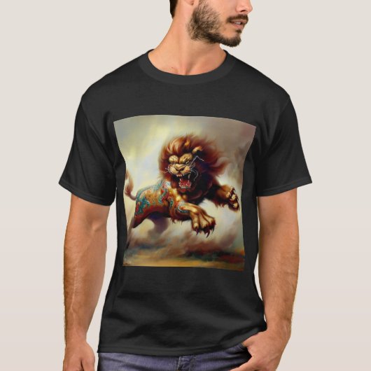 Chinees foo lion (26) t-shirt (Voorkant)