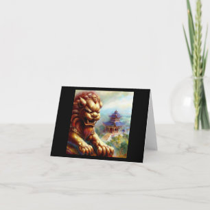 Chinees foo lion (27) kaart