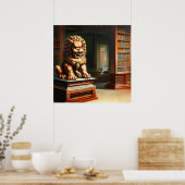 Chinees foo lion (30) poster (Keuken)