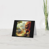 Chinees foo lion (3) kaart (Voorkant)