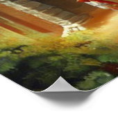 Chinees foo lion (3) poster (Hoek)