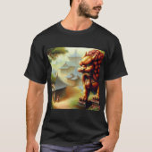Chinees foo lion (3) t-shirt (Voorkant)