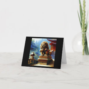 Chinees foo lion (7) kaart