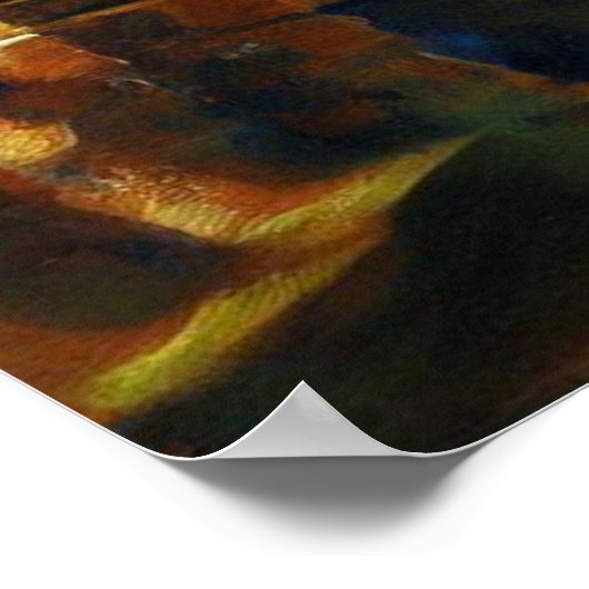 Chinees foo lion (7) poster (Hoek)