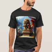 Chinees foo lion (7) t-shirt (Voorkant)