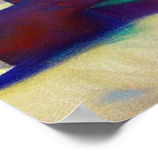 Chinees foo lion (8) poster (Hoek)