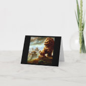 Chinees foo lion (9) kaart (Voorkant)