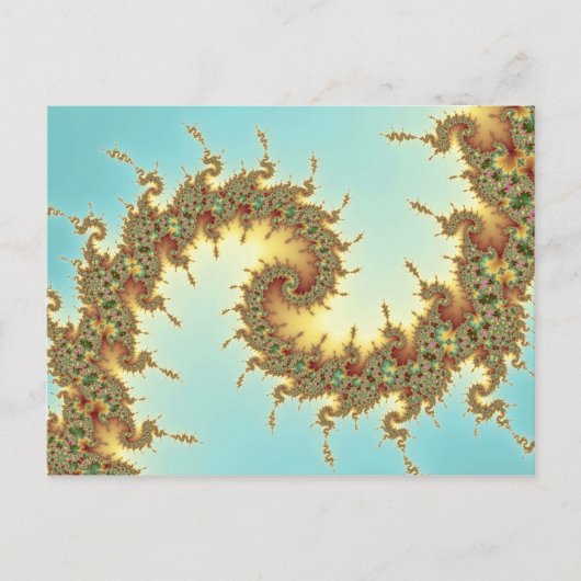 Chinees - Fractaal Briefkaart (Voorkant)