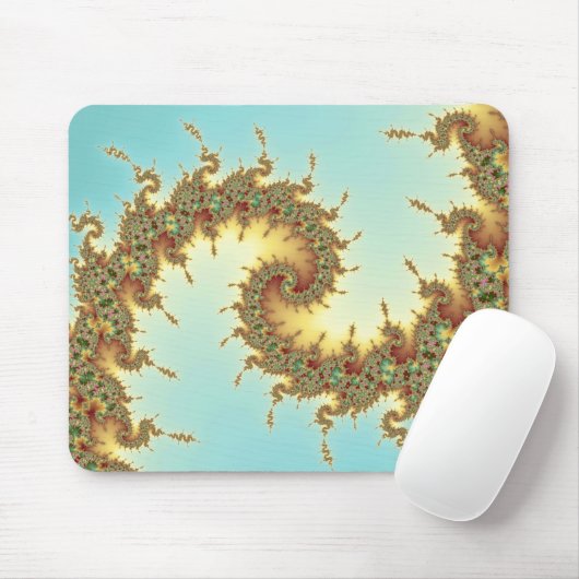 Chinees - Fractal Mousepad Muismat (Met muis)