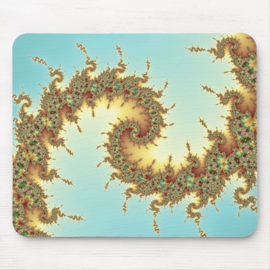 Chinees - Fractal Mousepad Muismat (Voorkant)