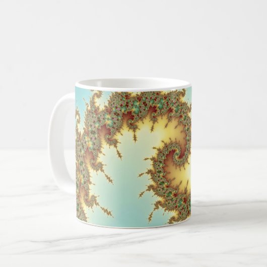 Chinees - fractale Mok (Voorkant links)