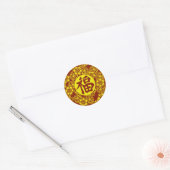 Chinees Gelukssymbool sticker (Envelop)