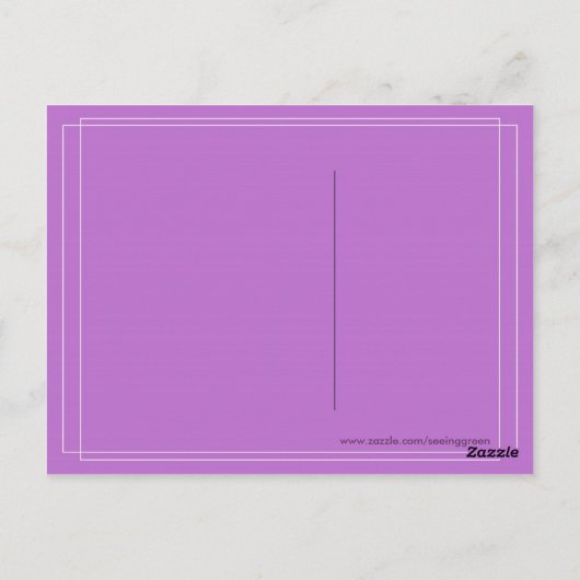 chinees gemalen orchidee Briefkaart (Achterkant)